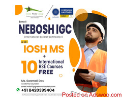 Pursue NEBOSH IGC @Unbelivable Offer Price..!!