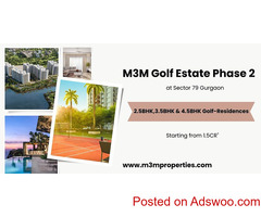 M3M Golf Estate Phase 2 Sector 79 Gurgaon