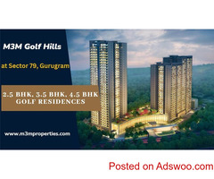M3M Golf Hills Sector 79 Gurgaon – Comfort At Your Home