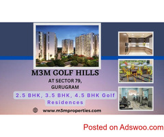 M3M Golf Hills Sector 79 Gurgaon – Comfort At Your Home