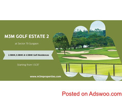 New-Launch M3M Golf Estate 2 Gurugram - A Lavishly Superior Lifestyle Awaits