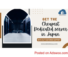 Get the Cheapest Dedicated server in Japan with 24/7 customer support