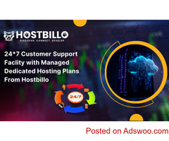 24*7 Customer Support Faclity with Managed Dedicated Hosting Plans From Hostbillo