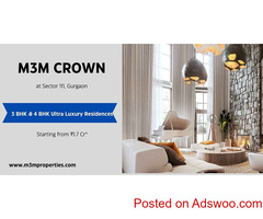 M3M Crown 111 - Find Your Purpose Here in Gurugram