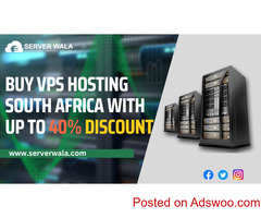 Buy VPS Hosting South Africa with Up To 40% Discount