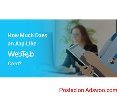 How Much Does it cost to develop an app like WebTeb?
