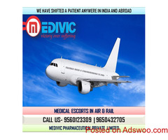 Pick Hassle-Free and Hi-fi Medivic Air Ambulance Service in Guwahati