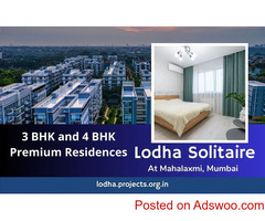 Lodha Solitaire Mahalaxmi Mumbai - Newly Renovated With Amazing Space