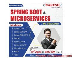 Spring Boot & Micro Services online Training - Naresh IT