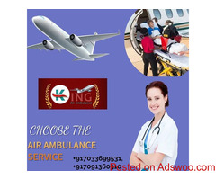 Pick Life Saving Medical Facility Air Ambulance in Guwahati with Doctor