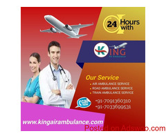 King Air Ambulance Patna-Quickly Reach and Safe for Transport Patient