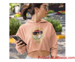 Pasta La Vista Baby Women’s Cropped Hoodie