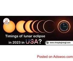 Timings of lunar eclipse in 2023 in USA