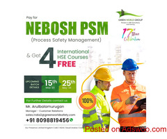 Start updating your HSE skills with NEBOSH PSM...!!