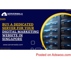 Buy a Dedicated Server for Your Digital Marketing Website in Singapore
