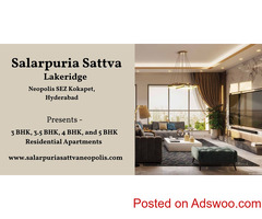 Sattva Lakeridge Kokapet Hyderabad