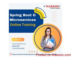 Best spring boot online training institute – NareshIT