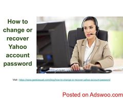 How to recover Yahoo account password