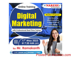 Free Demo On Professional Digital Marketing by Mr. Ramakanth.