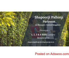 Shapoorji Pallonji Parkwest Bangalore - One Destination With Multiple Connections