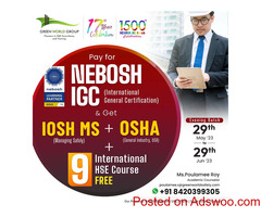 Attention aspiring safety professionals! An incredible opportunity awaits you …!!