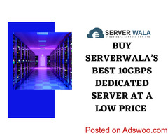 Buy Serverwala’s Best 10GBPS Dedicated Server At a Low Price