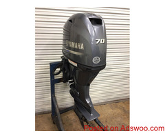 Slightly Used Yamaha 70HP 4-Stroke Outboard Motor Engine