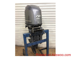 Slightly Used Yamaha 70HP 4-Stroke Outboard Motor Engine