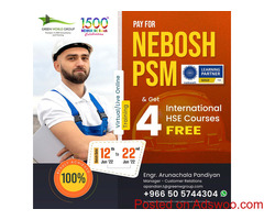Step into the Safety Spotlight with Nebosh PSM!