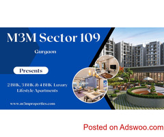 M3M Sector 109 Gurugram - A Venue For Unmatched Connectivity