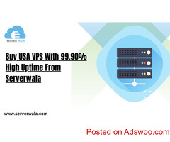 Buy USA VPS With 99.90% High Uptime From Serverwala