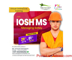 Achieve Safety Excellence and Sustainability with IOSH MS at Green World!!