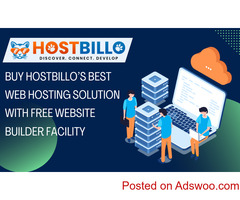 Buy Hostbillo’s Best Web Hosting Solution with Free Website Builder Facility