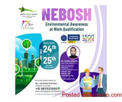 Open up your career to environmental sustainability…!!