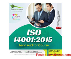 ISO Lead Auditor in UAE at affordable cost!!