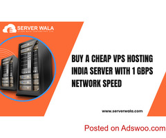 Buy a Cheap VPS Hosting India Server With 1 Gbps Network Speed