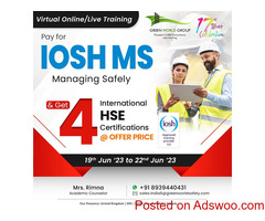 IOSH Managing Safely Course in Tamil Nadu