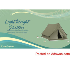 Lightweight Camping Shelter – Viam Outdoors
