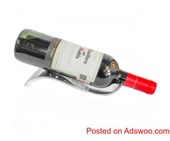 Restore your bar space with the minimalist Single wine bottle holders