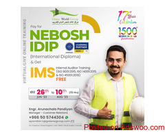 Pursue NEBOSH IDip course in Saudi Arabia @ Best Price ...!!