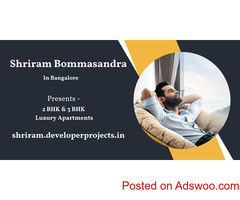 Shriram Bommasandra Project In Bangalore - Space For Healthy Living