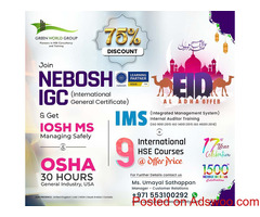 NEBOSH IGC course in UAE, DUBAI