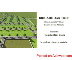 Brigade Oak Tree Plots: A Serene Retreat for Luxurious Living
