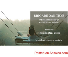 Brigade Oak Tree Plots: A Serene Retreat for Luxurious Living