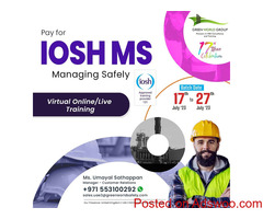 IOSH MS in UAE, Dubai