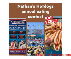 Join the Ultimate Hotdog Eating Challenge at Nathan's Hotdogs Contest 2023 for a Chance to Win Big!