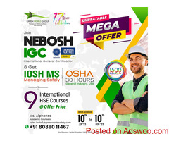 Study NEBOSH IGC Training in Kochi!