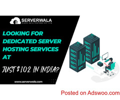 Looking for Dedicated Server Hosting Services at Just $102 in India?