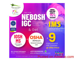 Nebosh IGC in UAE, Dubai at offer price