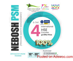 NEBOSH PSM course at the affordable Cost in Kolkata